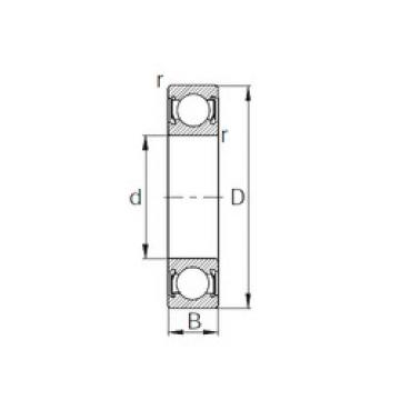 Подшипник 6017DD KBC