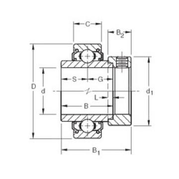 Bantalan 1104KLL Timken