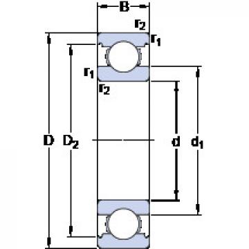 Подшипник 61822 SKF