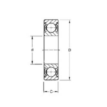 Подшипник 6211-ZZ CYSD