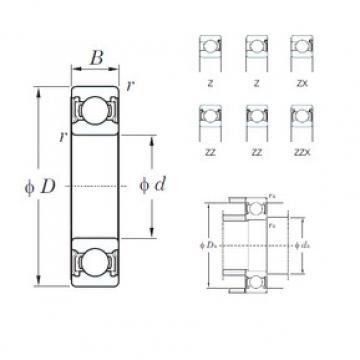 Подшипник 6034ZZX KOYO