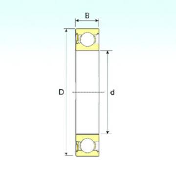 Подшипник 6008-RZ ISB