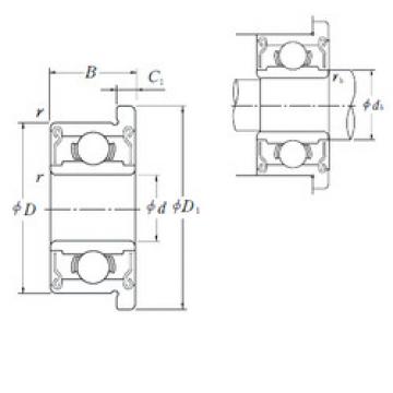 Подшипник F687DD NSK