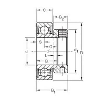 Подшипник RAE45RR Timken