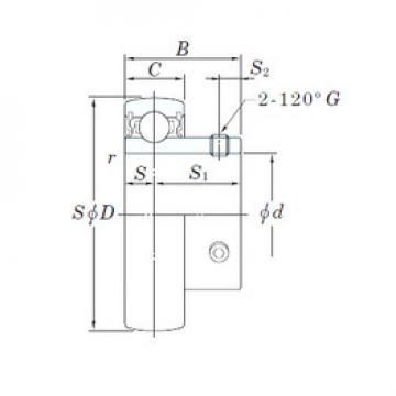 Подшипник SB204 KOYO