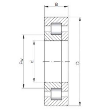 Подшипник NUP418 CX