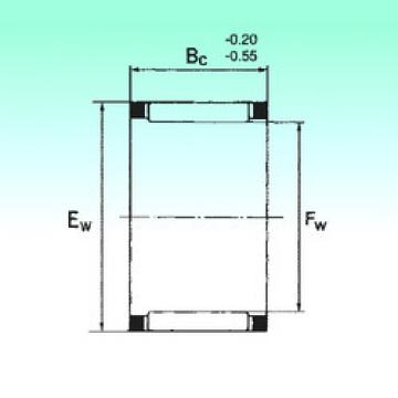 Подшипник KZK 18x24x15 NBS