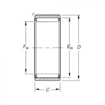 Подшипник RNAO25X35X26 Timken