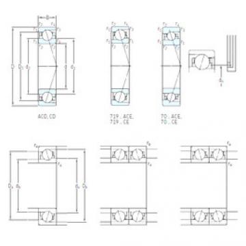 Подшипник 71908 ACD/P4A SKF