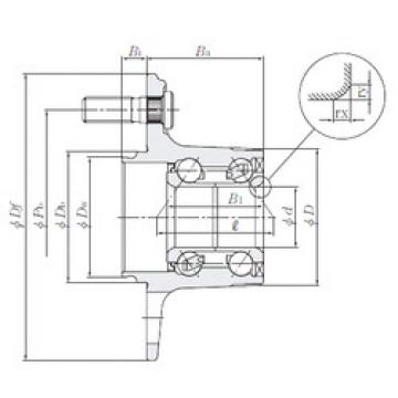 Подшипник HUB226-3 NTN