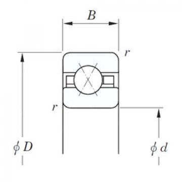 Подшипник KBX100 KOYO