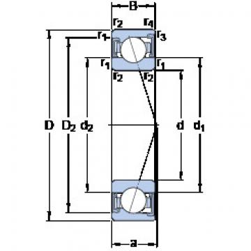 Подшипник S7009 CD/P4A SKF