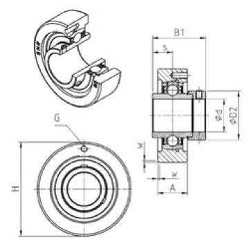 Подшипник EXC213 SNR