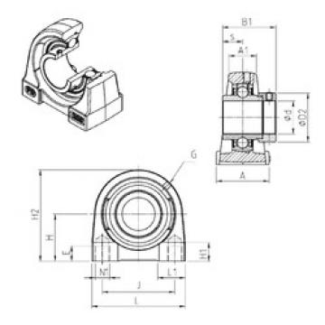 Подшипник EXPG206 SNR