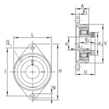 Подшипник PCFT12 INA