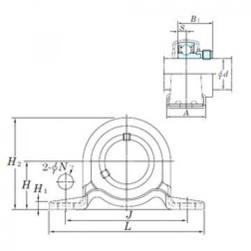 Подшипник SAPP205 KOYO