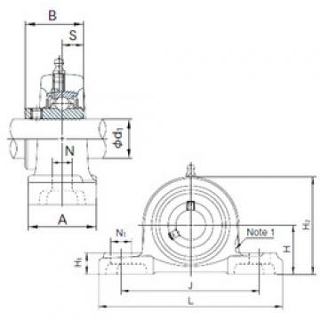 Подшипник UCP208 NACHI