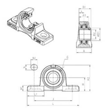 Подшипник UCP205 SNR