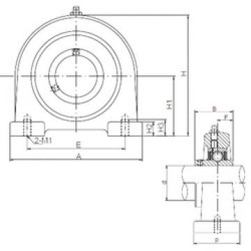 Подшипник UCPA206 CX