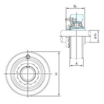 Подшипник UKC206+H2306 NACHI