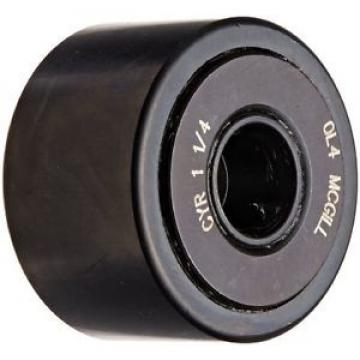 McGill CYR11/4 Cam Yoke Roller, Unsealed, Inch, Steel, 1-1/4&#034; Roller Diameter,