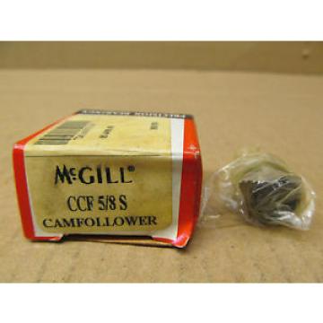 1 NIB MCGILL CCF-5/8-S CCF5/8S CCF58S CAMFOLLOWER NEEDLE ROLLER BEARING