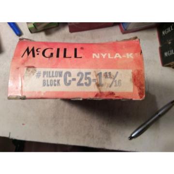 MCGILL  /bearings #C-25-1&#039; 11/16  ,30 day warranty, free shipping lower 48!