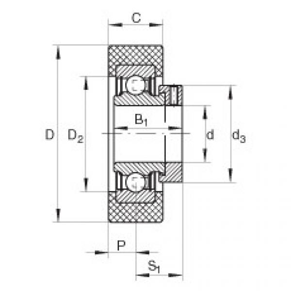 Подшипник RCSMB25/65-FA106 INA #1 image