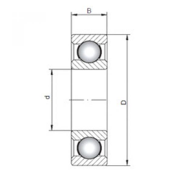 Подшипник 61819 ISO #1 image