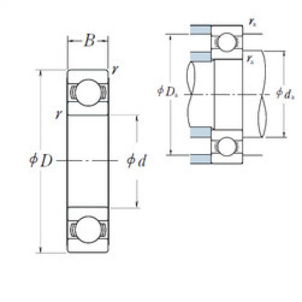 Bantalan 6028 NSK #1 image