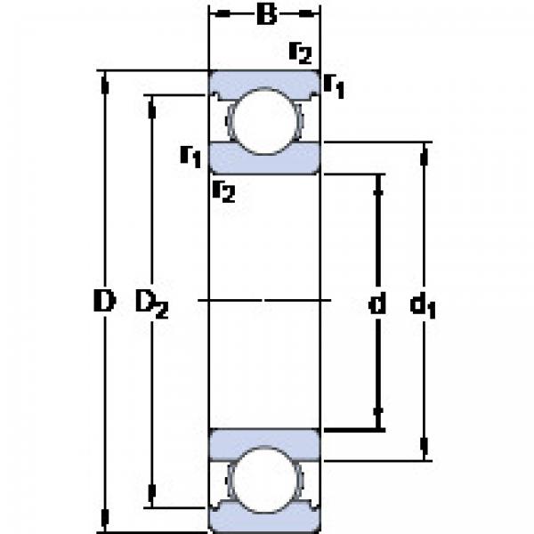 Подшипник 6018 M SKF #1 image