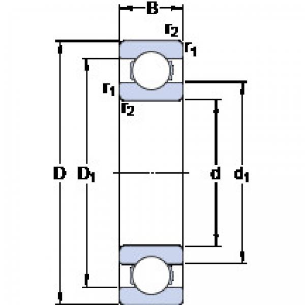 Подшипник 61938 MA SKF #1 image