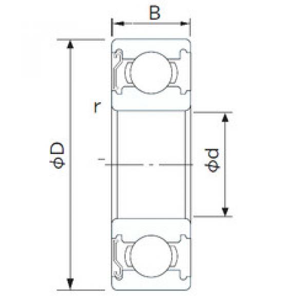 Подшипник 6011ZE NACHI #1 image