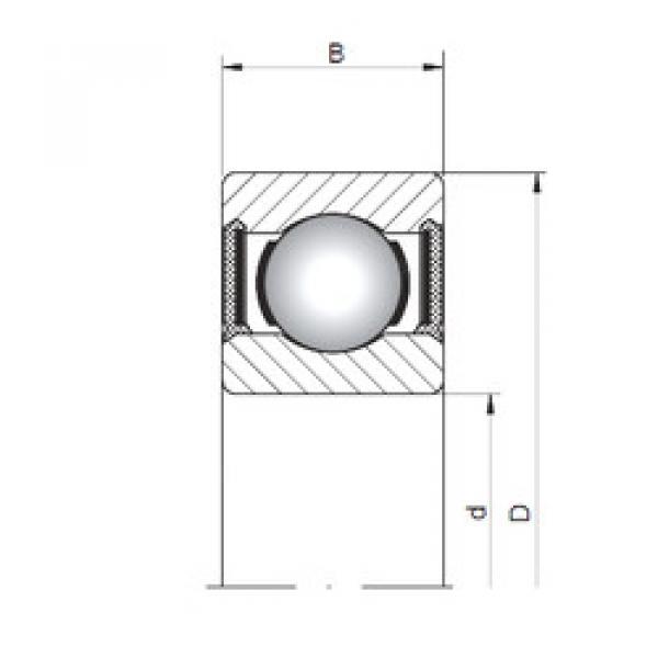 Подшипник 626-2RS CX #1 image