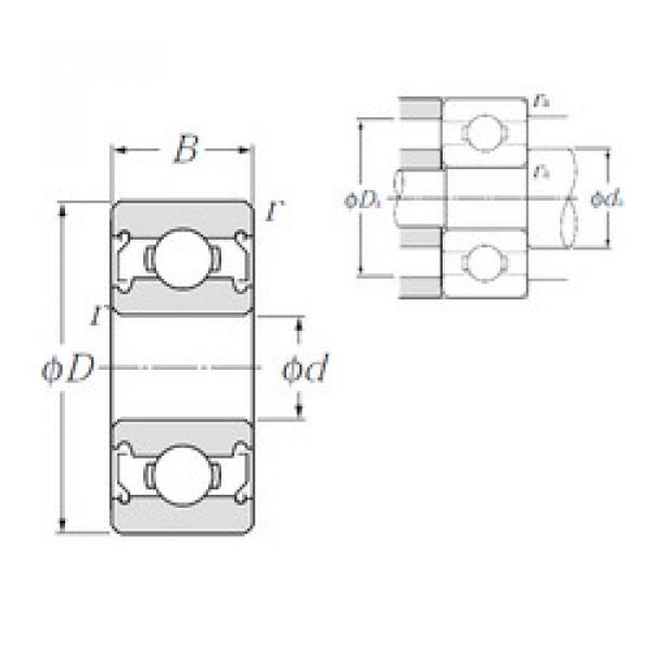 Подшипник 624ZZ NTN #1 image