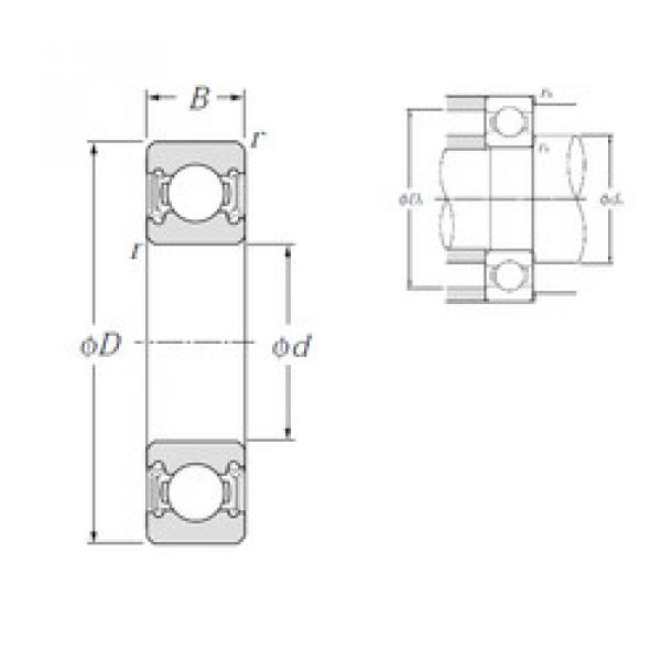 Подшипник 6814LLU NTN #1 image