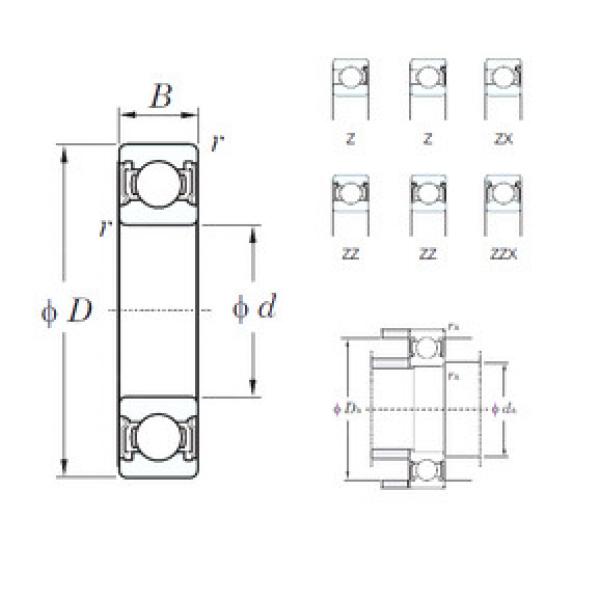 Подшипник 6034ZZX KOYO #1 image