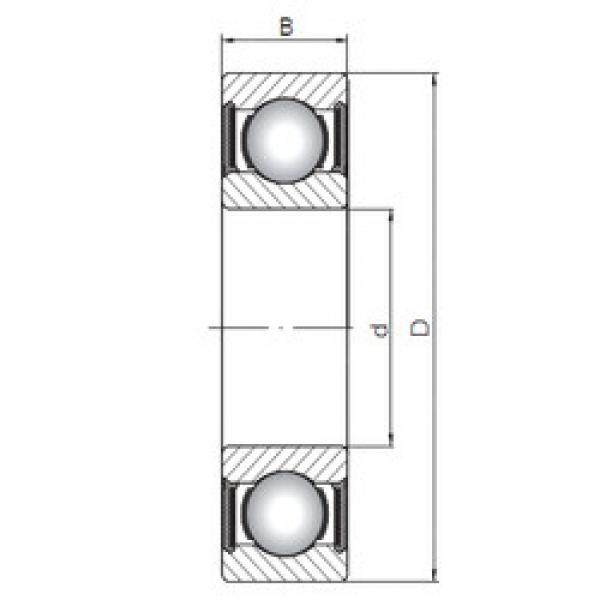 Bantalan 6002-2RS CX #1 image