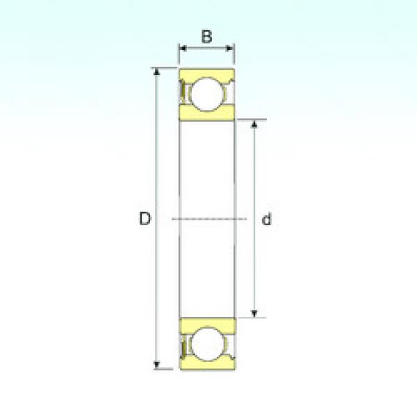 Подшипник 6203-RS ISB #1 image