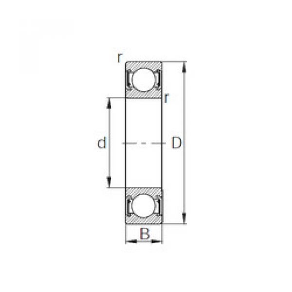 Подшипник 6917-2RZ CYSD #1 image