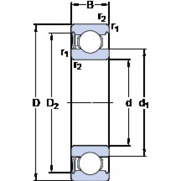 Подшипник 6024-RS1 SKF #1 image