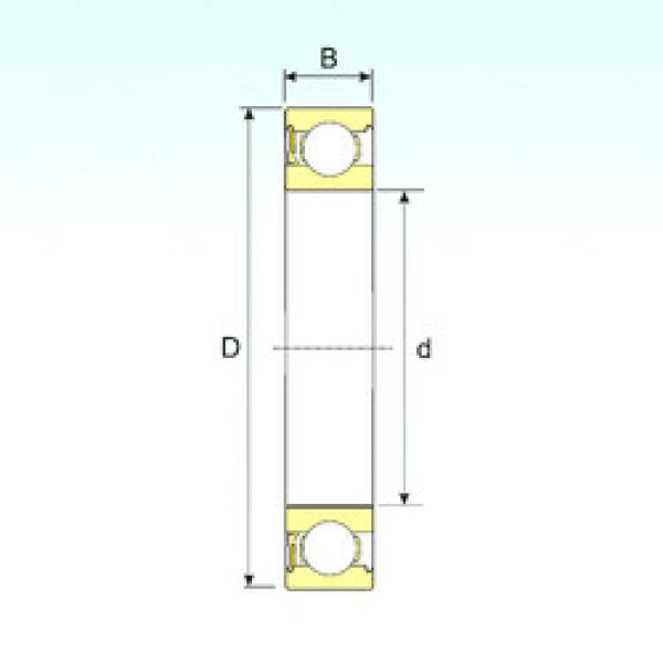 Подшипник 6008-RZ ISB #1 image