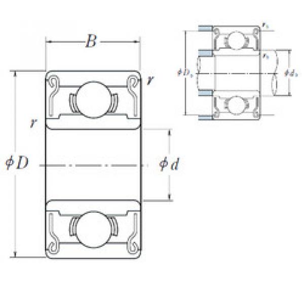 Подшипник R156ZZ ISO #1 image