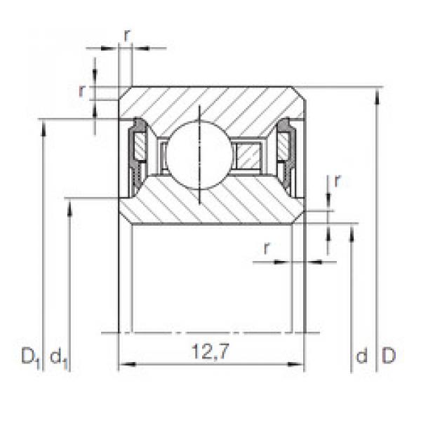 Подшипник CSCU 065.2RS INA #1 image