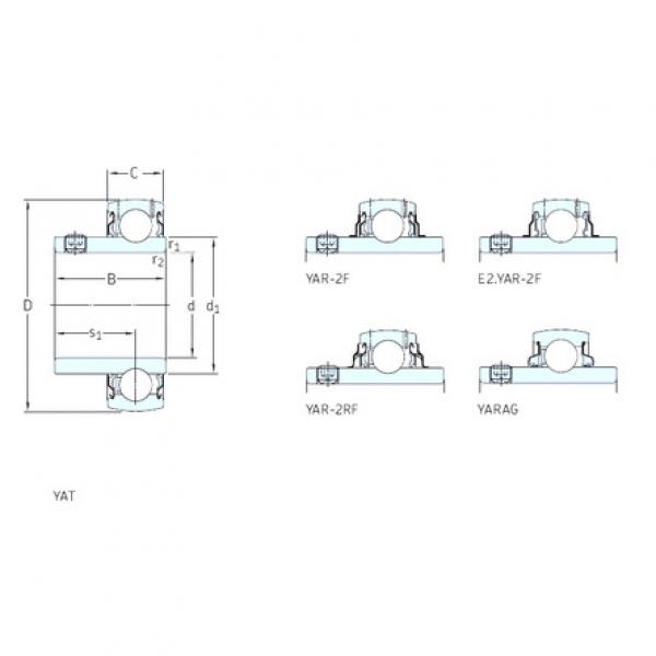 Подшипник YAT207 SKF #1 image