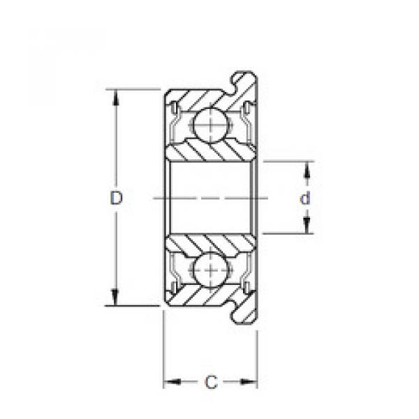 Подшипник F6000-2RS ZEN #1 image