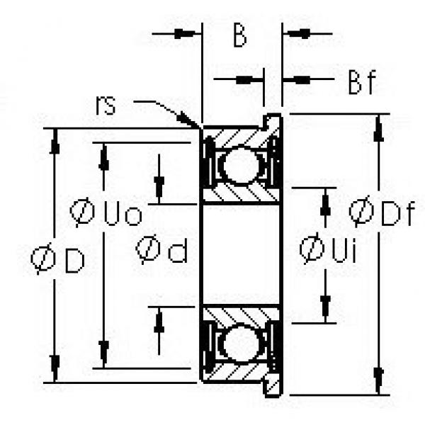 Подшипник F602XHZZ AST #1 image