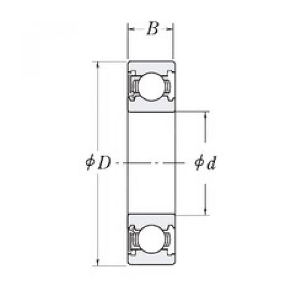 Подшипник MJ1.1/8-RS RHP #1 image