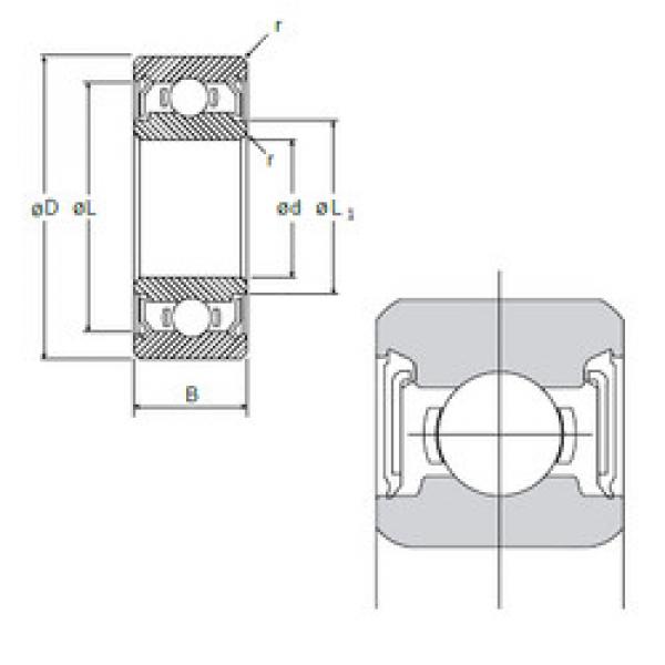 Подшипник RI-1438DD NMB #1 image