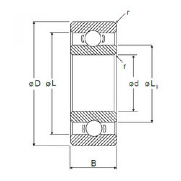 Подшипник R-1030 NMB #1 image